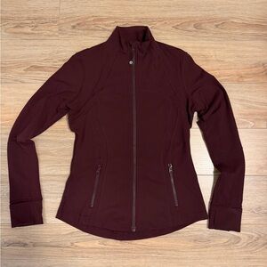 Lululemon Define Jacket - Maroon - Size 10